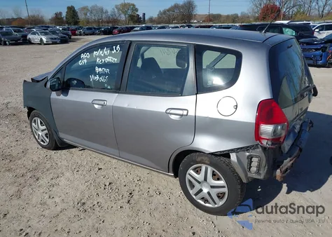 2007 Honda Fit из США, поврежденный, VIN JHMGD38427S050665